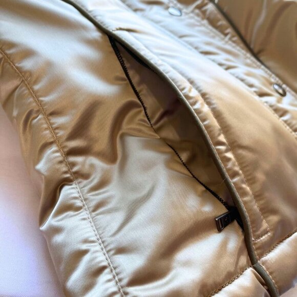 POST CARD GOLD SATIN SKI COAT PANTS 2 PIECES COORDINATED SET - 6 - Picture 10 of 16